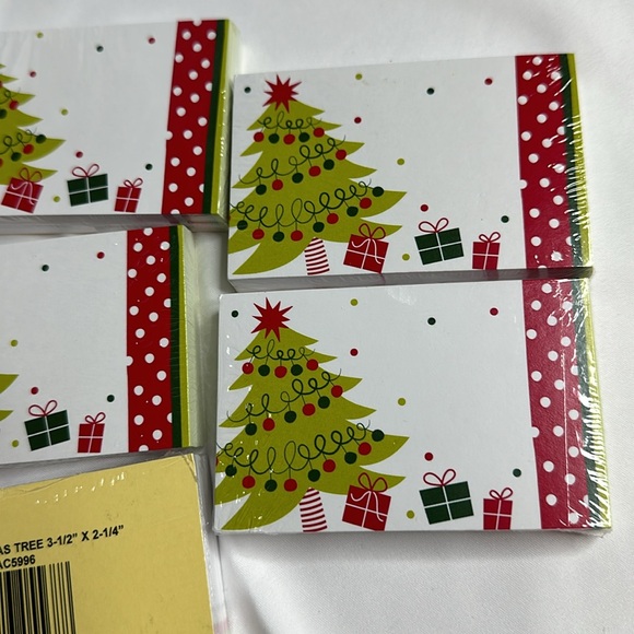 Jolly Christmas Tree Enclosure Card 3.5x2.25" Pack of 50 - Picture 4 of 5